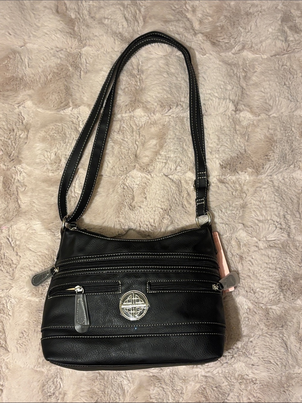 STONE MOUNTAIN Ridge Irene Hobo Black Bag